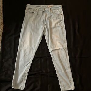 AG Adriano Goldschmied Light Wash Straight Leg Jeans